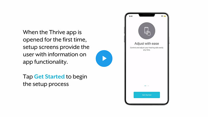 Thrive App Első Beállítás